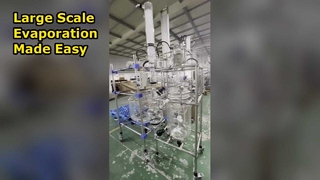 Evaporatore rotante di grandi dimensioni per laboratori farmaceutici